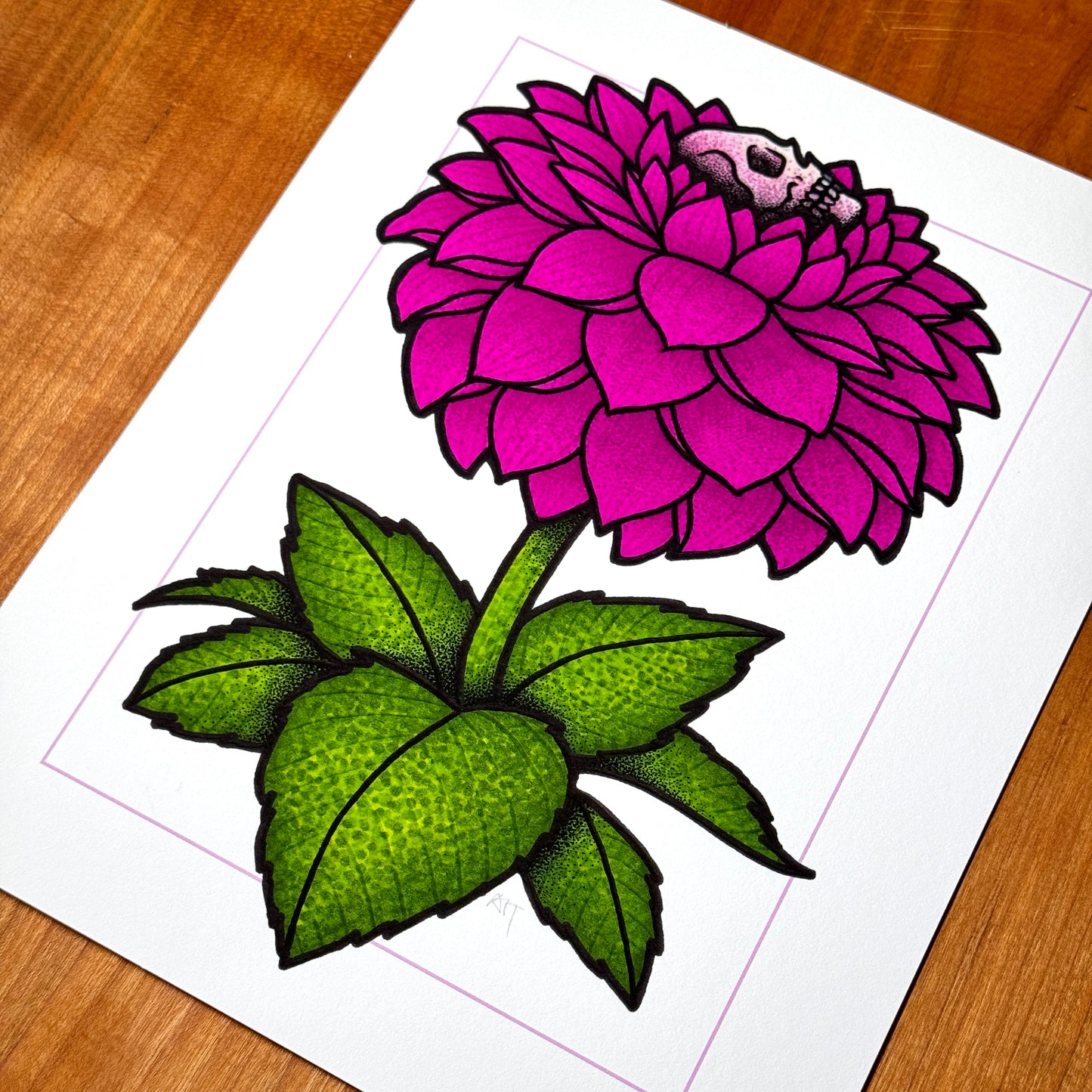 Dahlia - Print