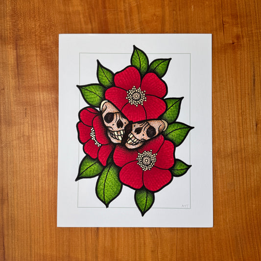 In The Garden - Print